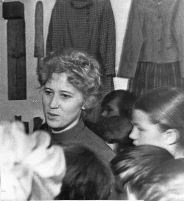 Первый директор музея Вера Павловна Зайцева